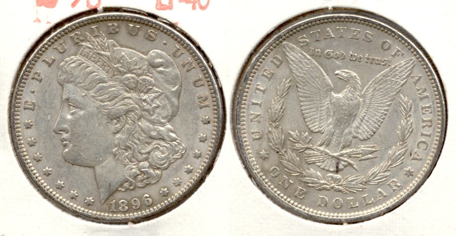 1896 Morgan Silver Dollar EF-40 k