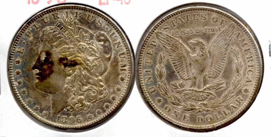 1896 Morgan Silver Dollar EF-40 p