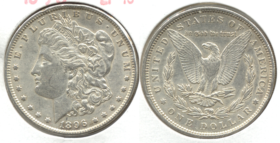 1896 Morgan Silver Dollar EF-40 w