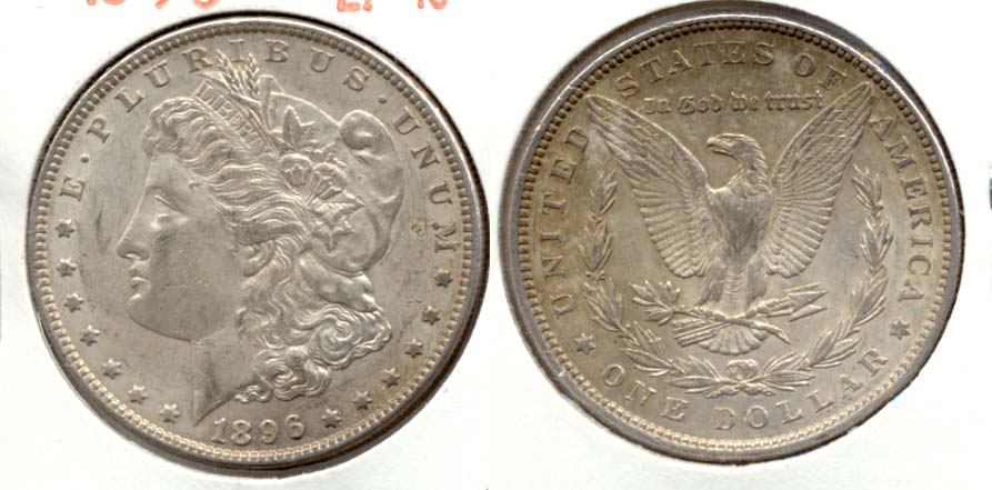 1896 Morgan Silver Dollar EF-45 a