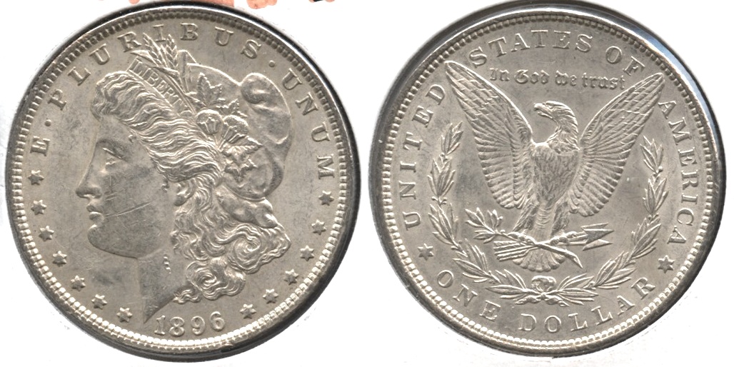 1896 Morgan Silver Dollar EF-45 #aa
