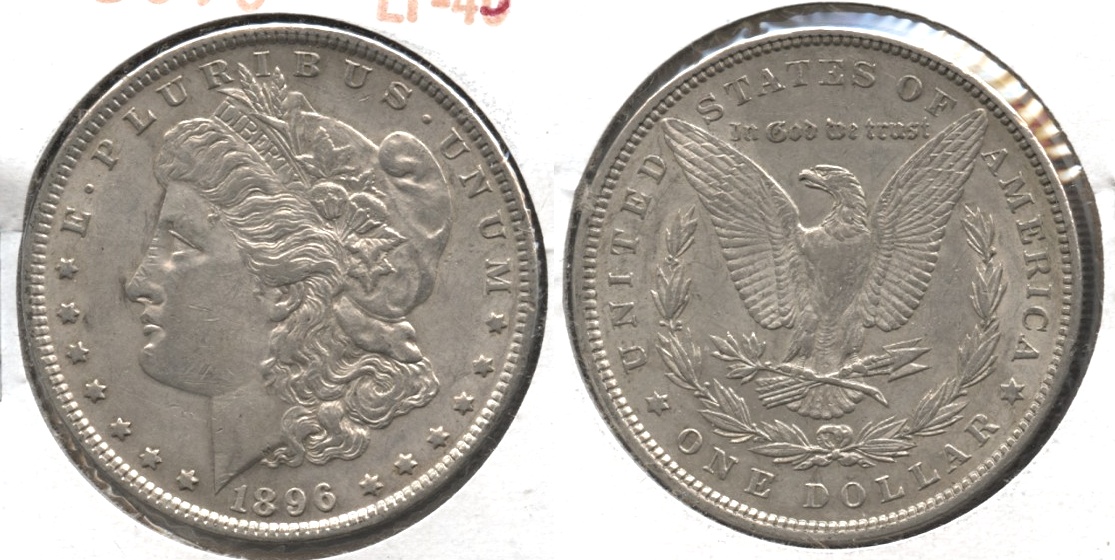 1896 Morgan Silver Dollar EF-45 #am
