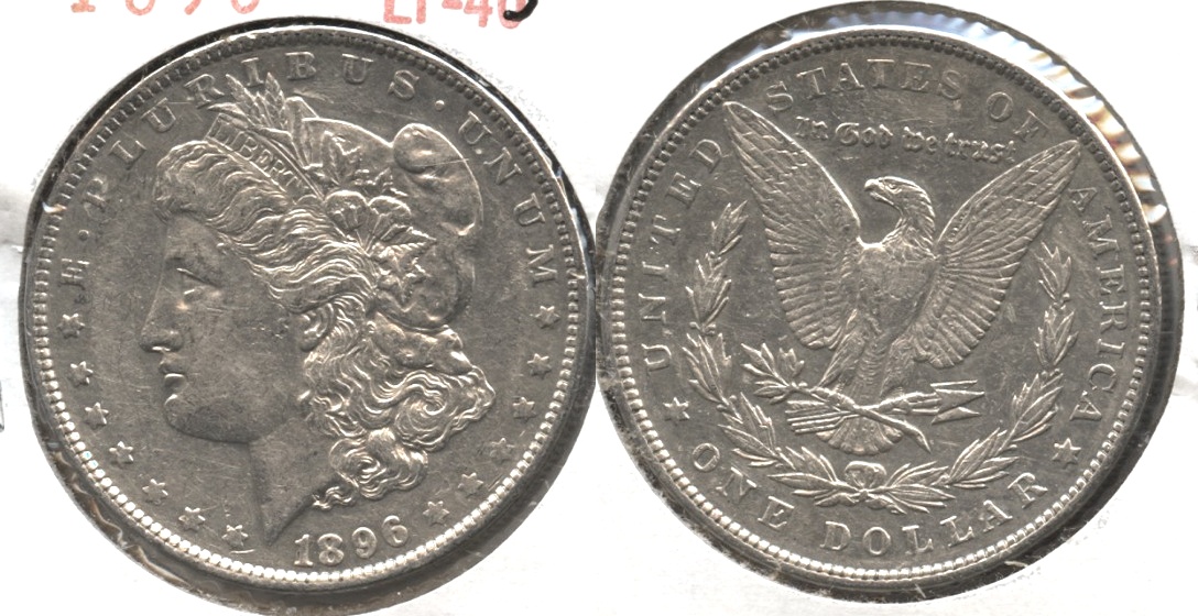 1896 Morgan Silver Dollar EF-45 #ao