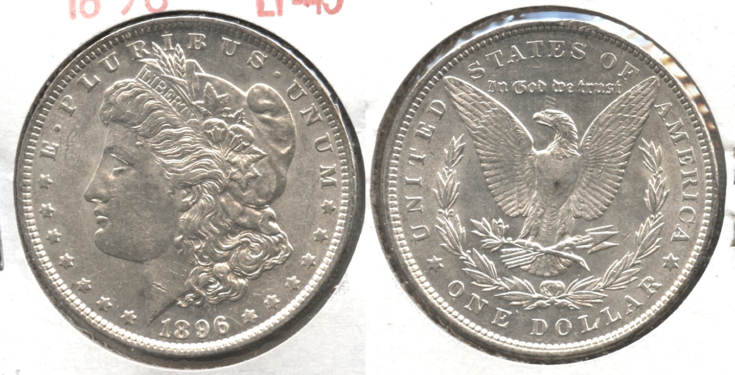 1896 Morgan Silver Dollar EF-45 #as