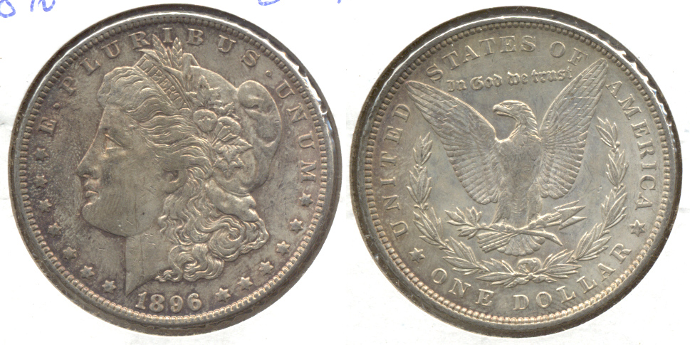 1896 Morgan Silver Dollar EF-45 m