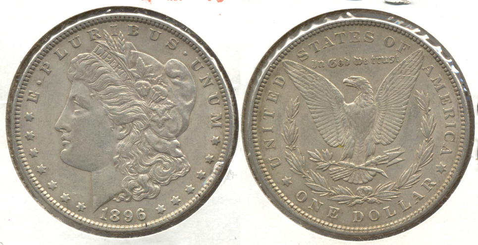 1896 Morgan Silver Dollar EF-45 p