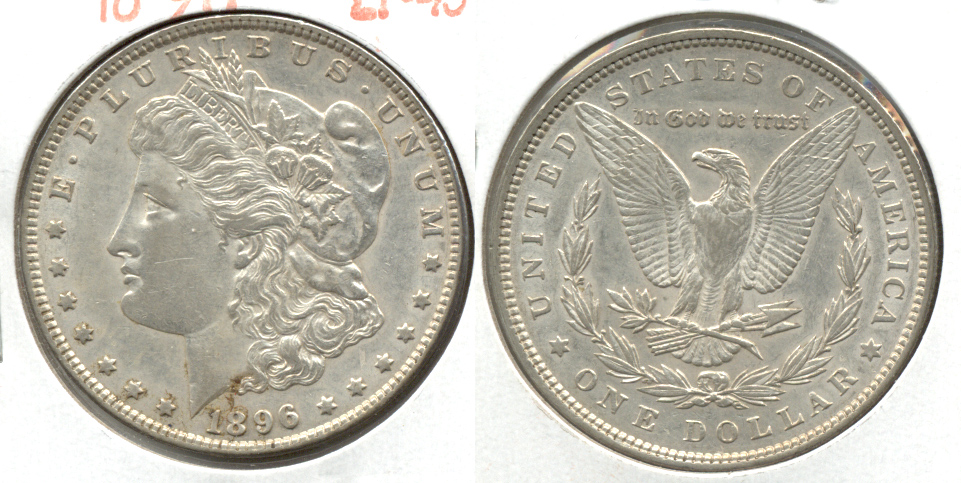 1896 Morgan Silver Dollar EF-45 q
