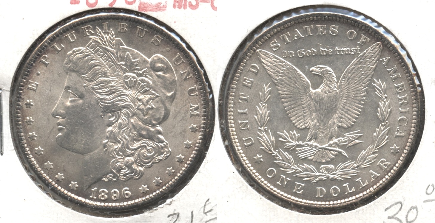 1896 Morgan Silver Dollar MS-62 #g