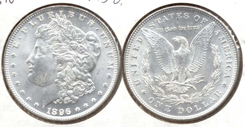 1896 Morgan Silver Dollar MS-64 b