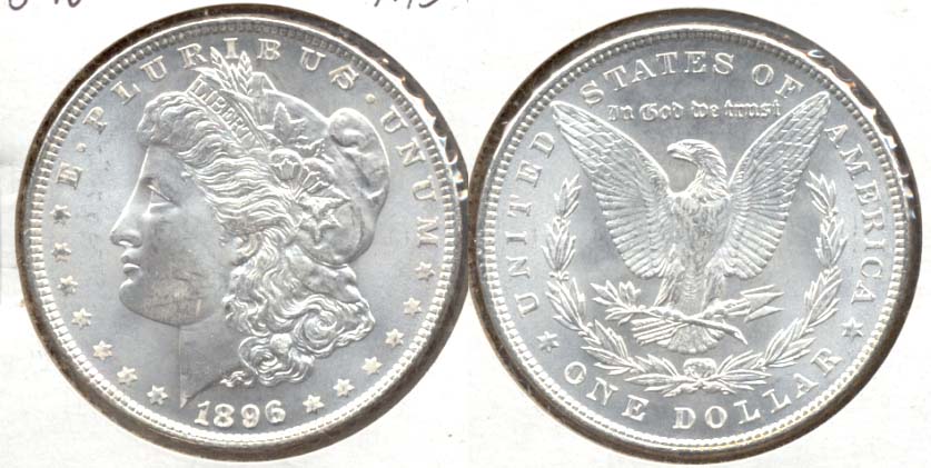1896 Morgan Silver Dollar MS-64 c