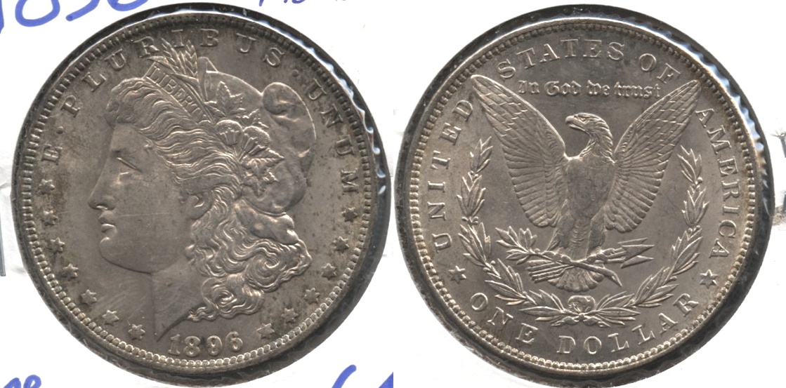 1896 Morgan Silver Dollar MS-64 #e