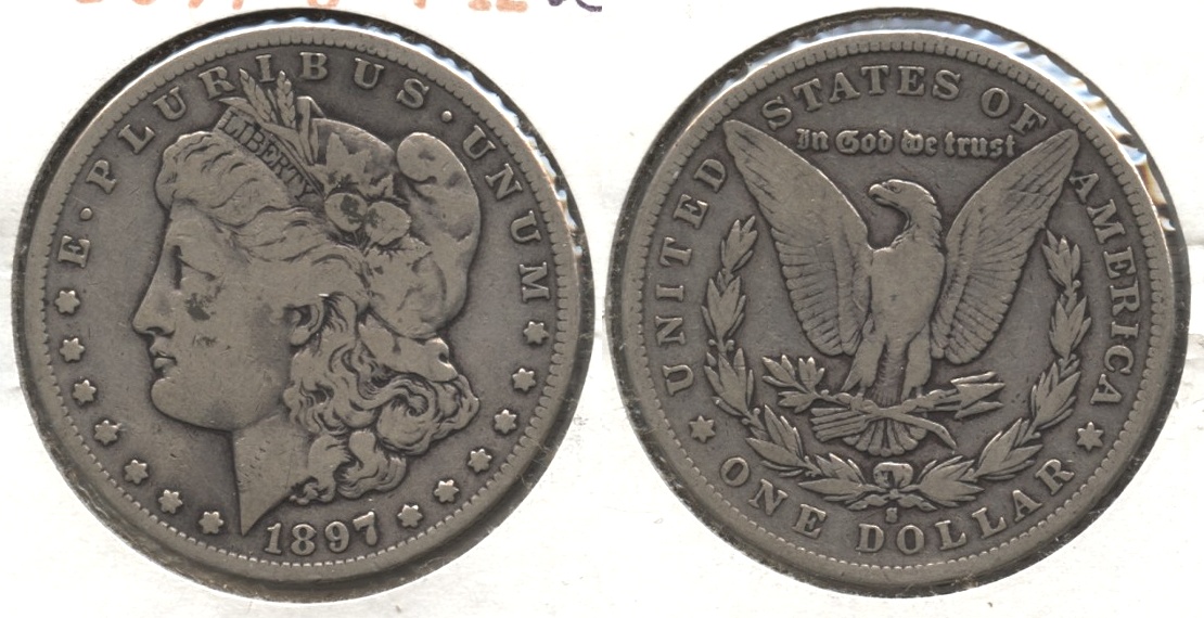 1897-S Morgan Silver Dollar VG-8