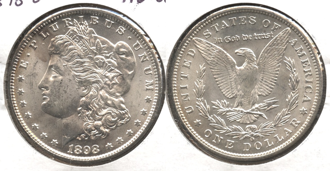 1898-O Morgan Silver Dollar AU-58