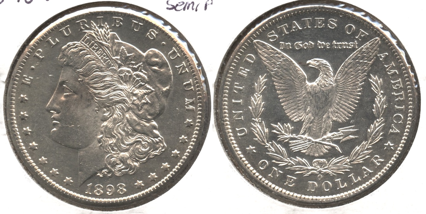 1898-O Morgan Silver Dollar MS-60