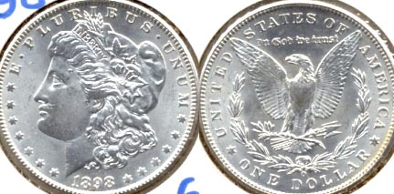 1898-O Morgan Silver Dollar MS-63 a