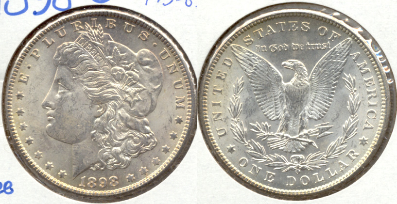 1898-O Morgan Silver Dollar MS-63 b