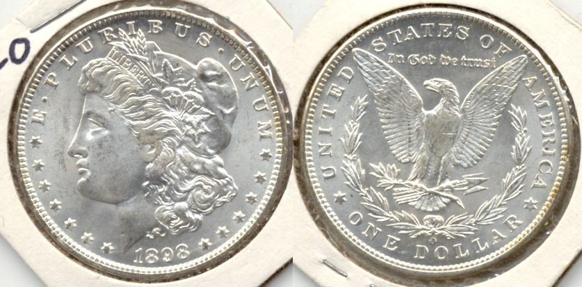 1898-O Morgan Silver Dollar MS-64 a