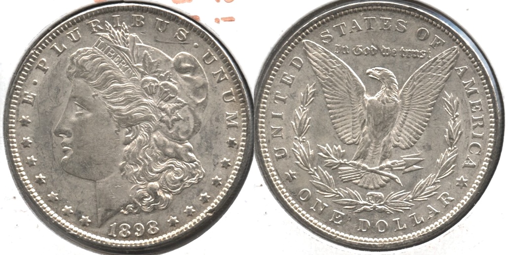 1898 Morgan Silver Dollar EF-40 #aa