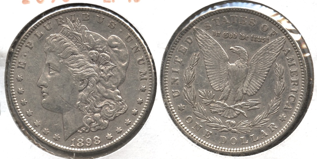 1898 Morgan Silver Dollar EF-40 #af