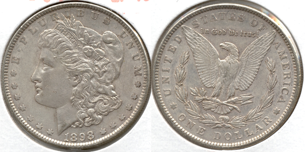 1898 Morgan Silver Dollar EF-40 q