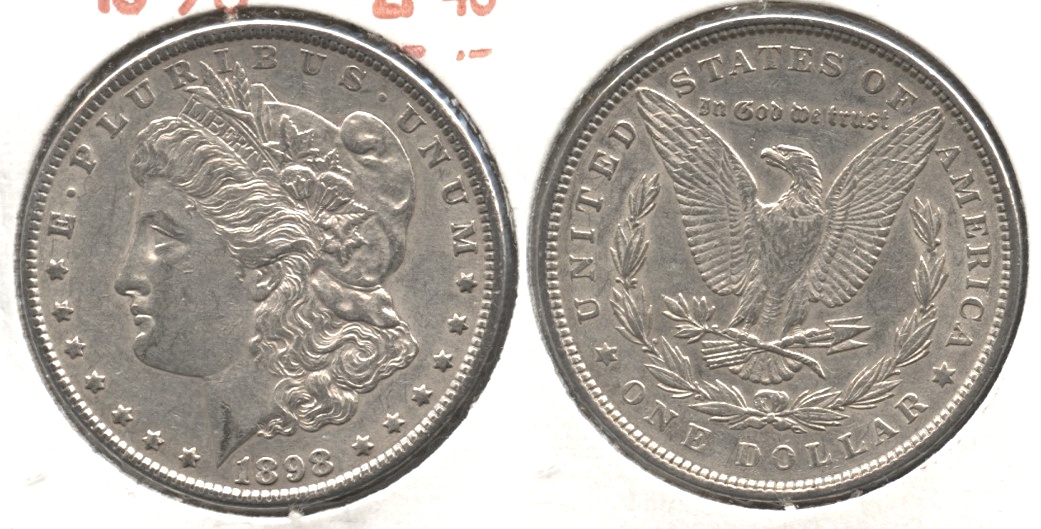 1898 Morgan Silver Dollar EF-40 #w