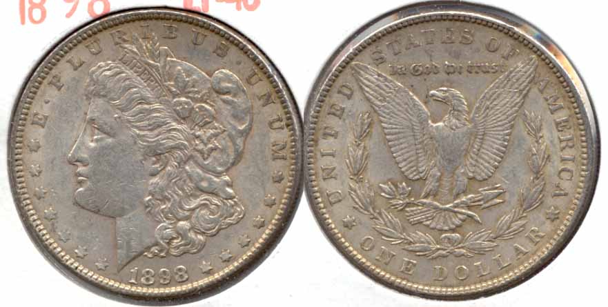 1898 Morgan Silver Dollar EF-45