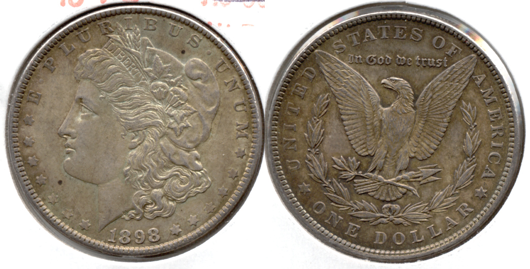 1898 Morgan Silver Dollar EF-45 c