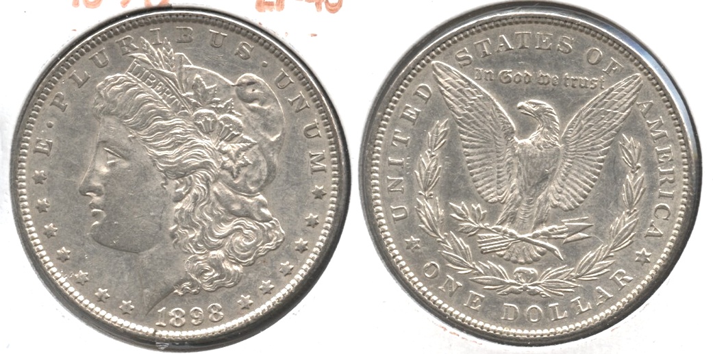 1898 Morgan Silver Dollar EF-45 #l