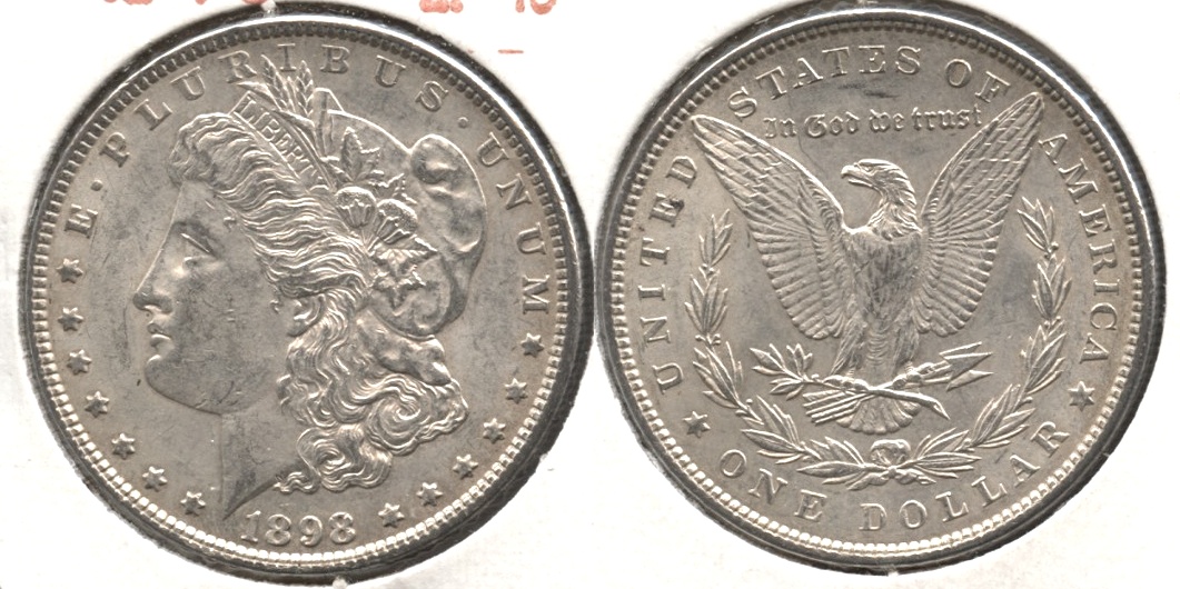 1898 Morgan Silver Dollar EF-45 #s