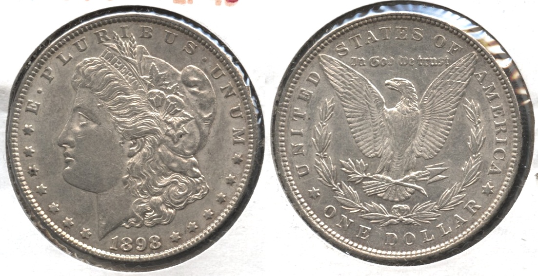 1898 Morgan Silver Dollar EF-45 #w
