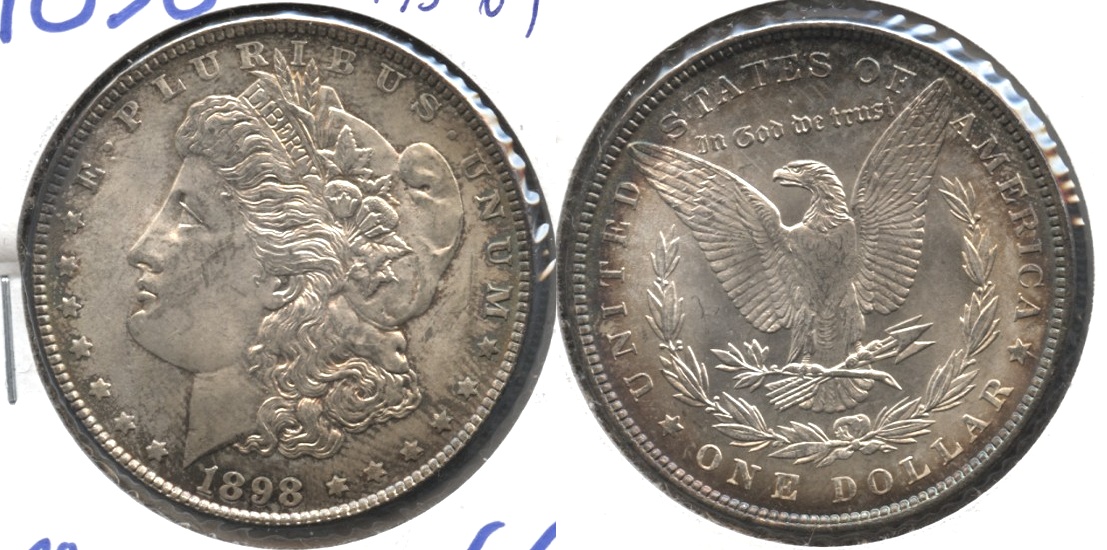 1898 Morgan Silver Dollar MS-64