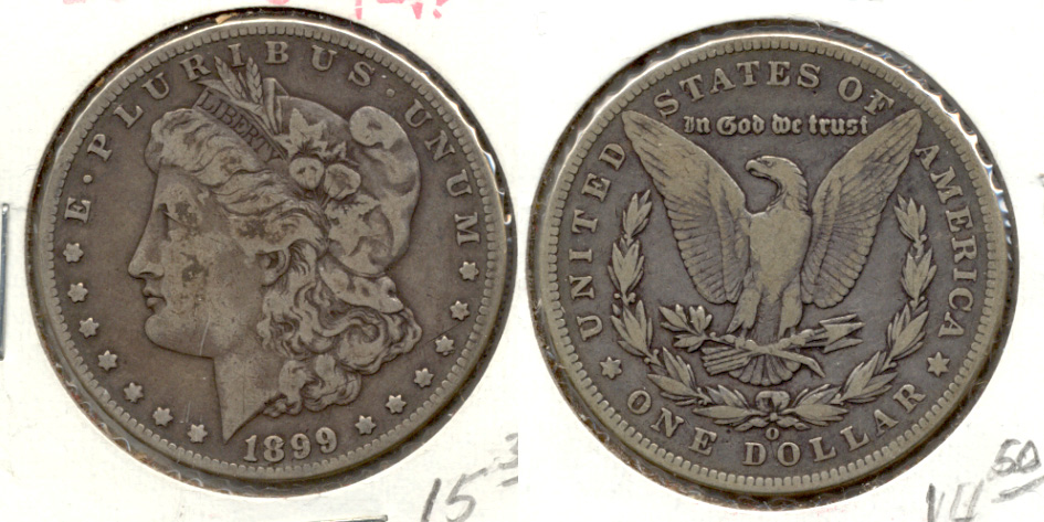 1899-O Morgan Silver Dollar Fine-12