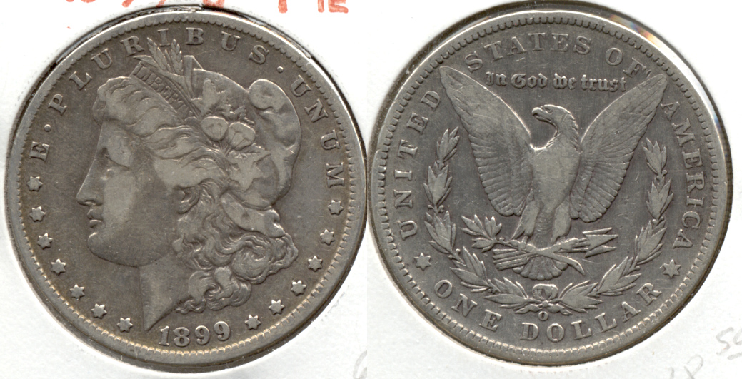 1899-O Morgan Silver Dollar Fine-12 g