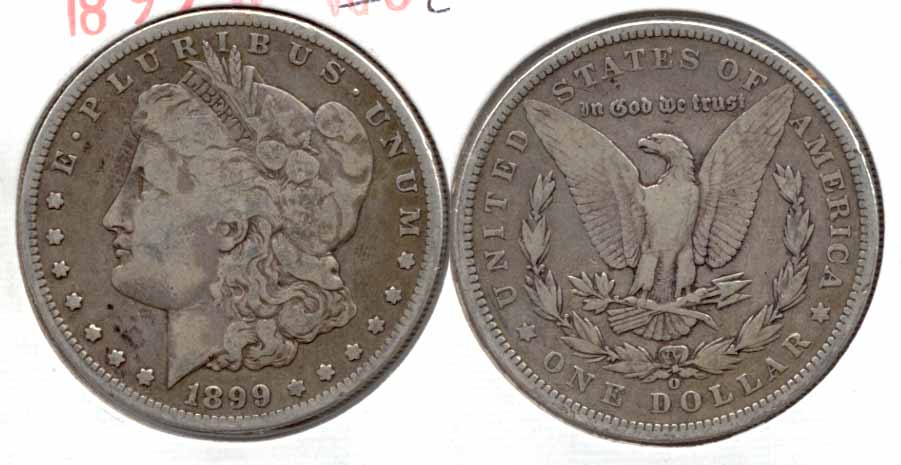 1899-O Morgan Silver Dollar Good-4