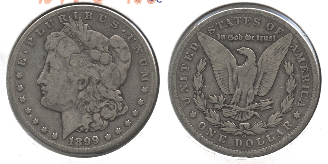 1899-O Morgan Silver Dollar Good-4 #a
