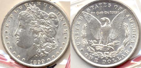 1899-O Morgan Silver Dollar MS-60