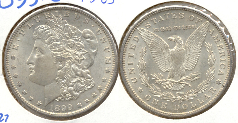 1899-O Morgan Silver Dollar MS-63 b