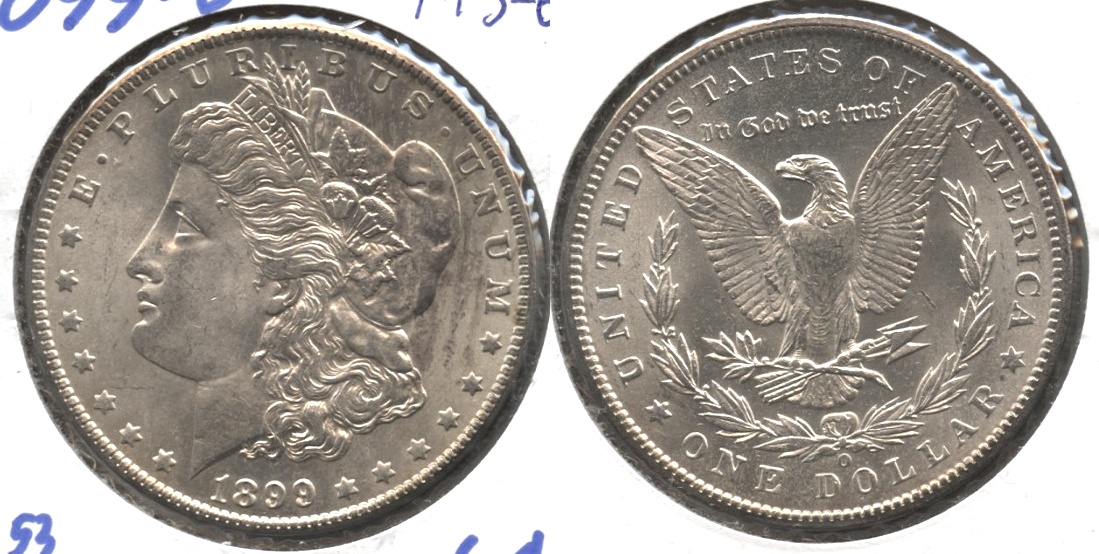 1899-O Morgan Silver Dollar MS-64