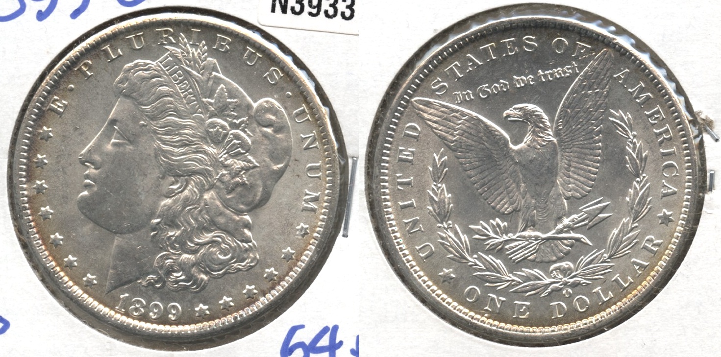 1899-O Morgan Silver Dollar MS-64 #a