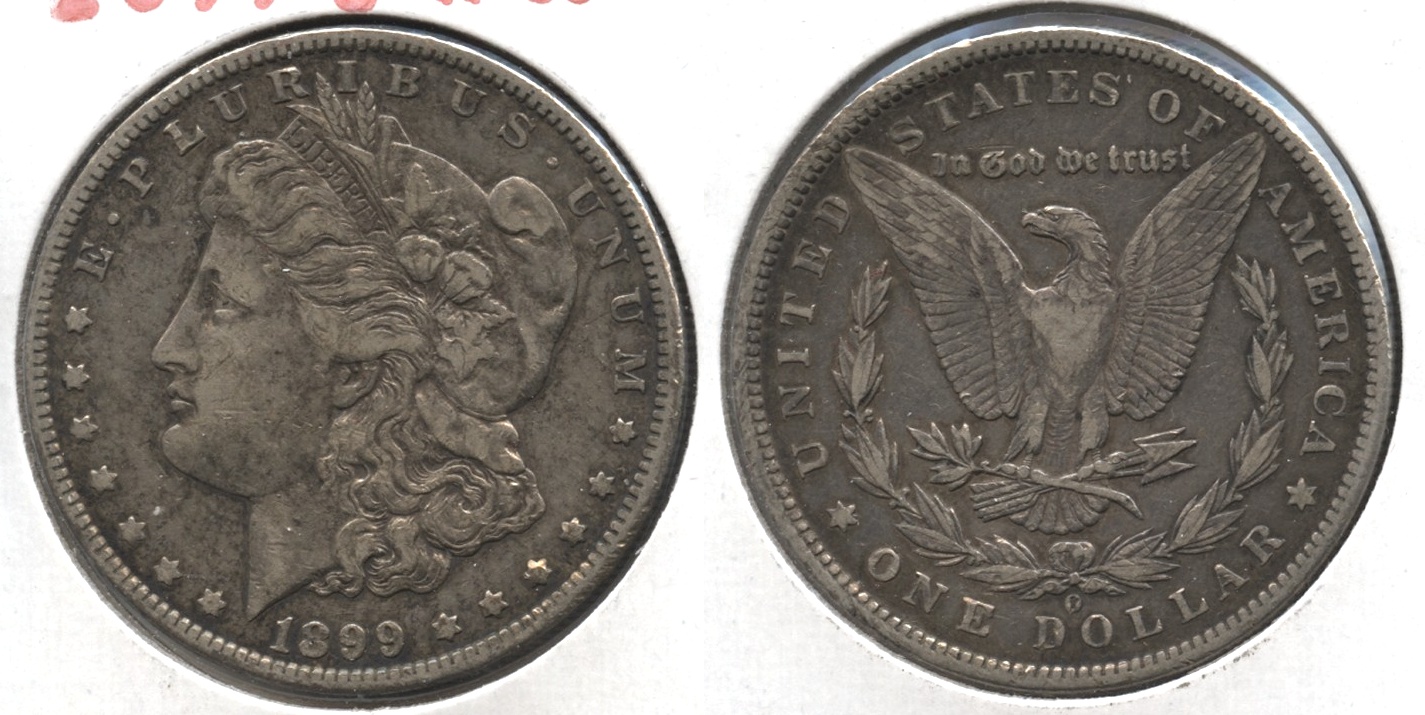 1899-O Morgan Silver Dollar VF-30 #f