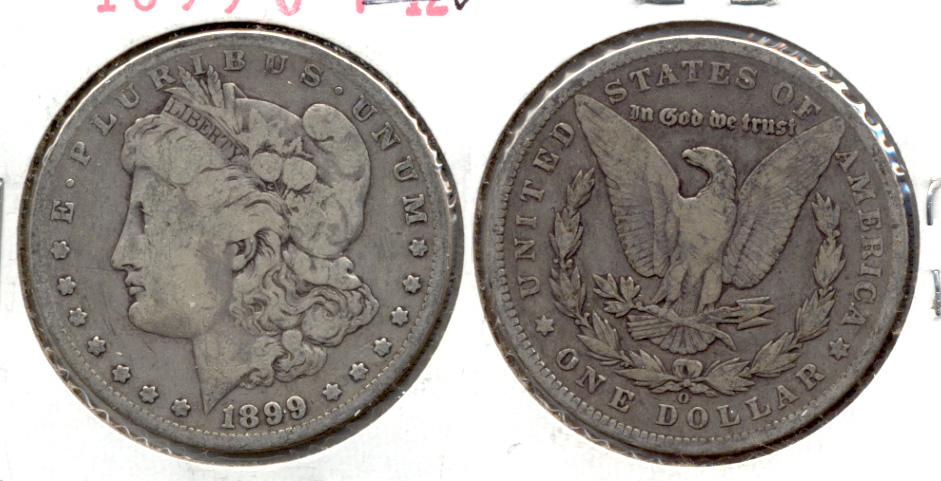 1899-O Morgan Silver Dollar VG-8 a