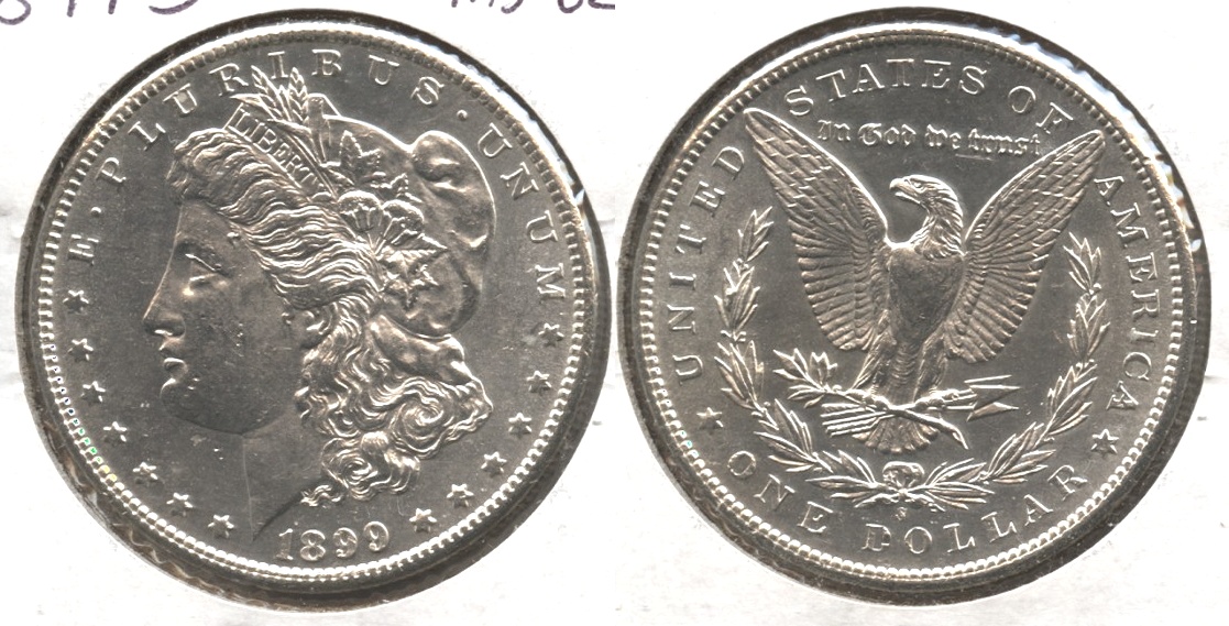 1899-S Morgan Silver Dollar MS-62