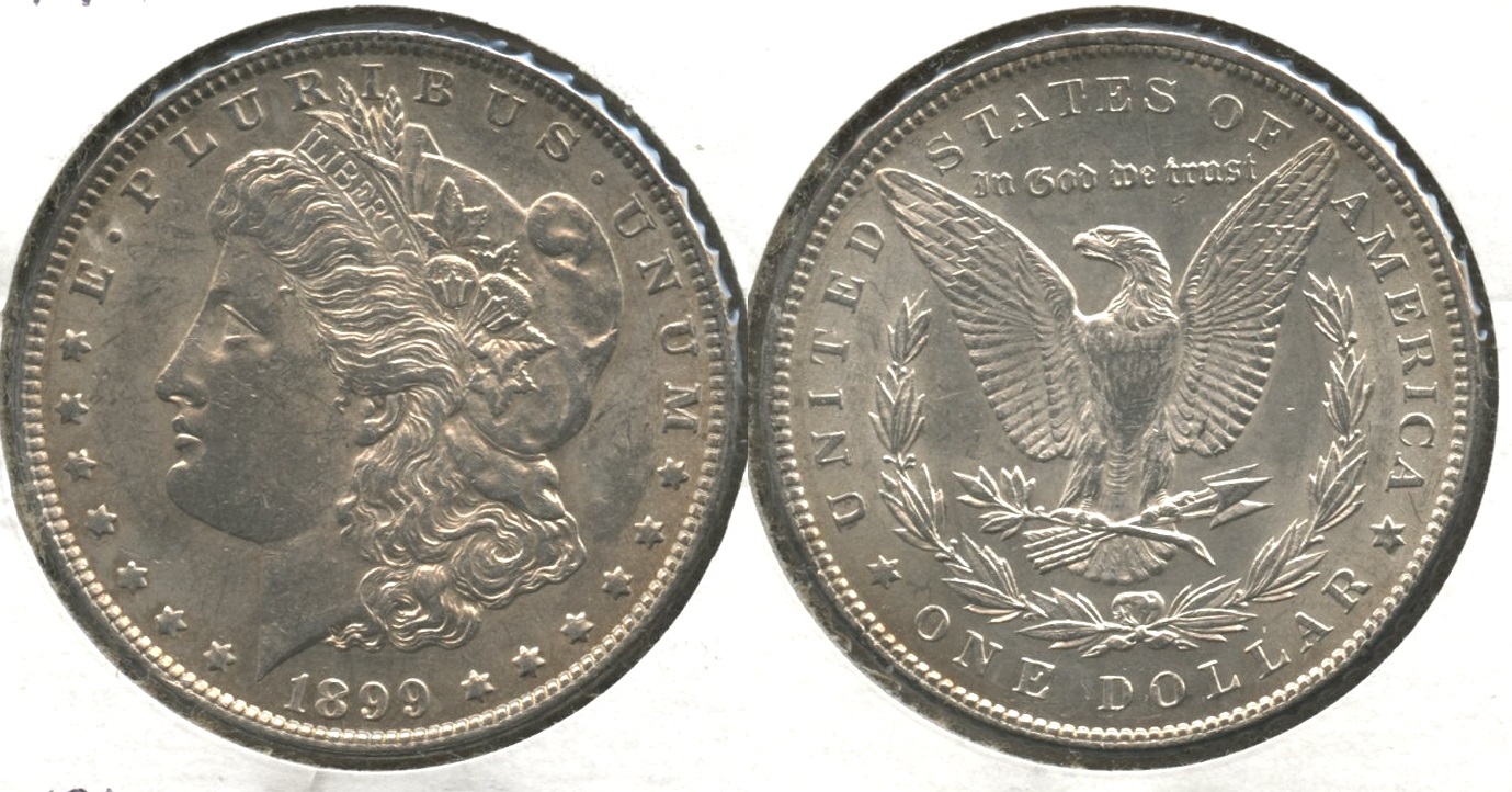 1899 Morgan Silver Dollar AU-50