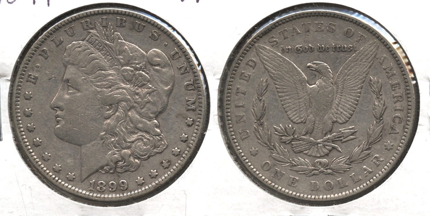 1899 Morgan Silver Dollar VF-20 #a