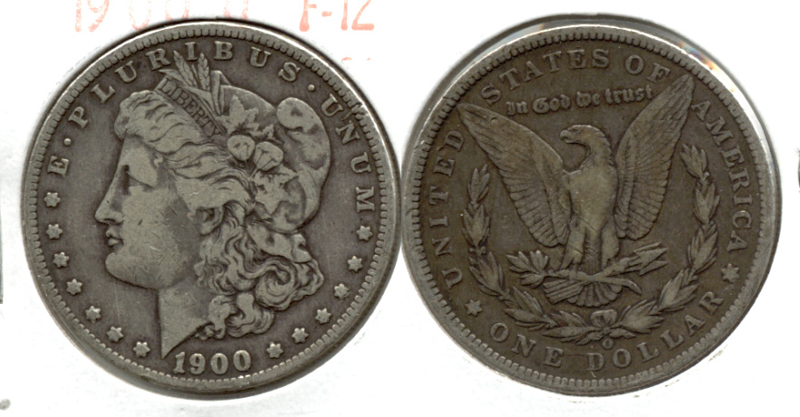 1900-O Morgan Silver Dollar Fine-12 i
