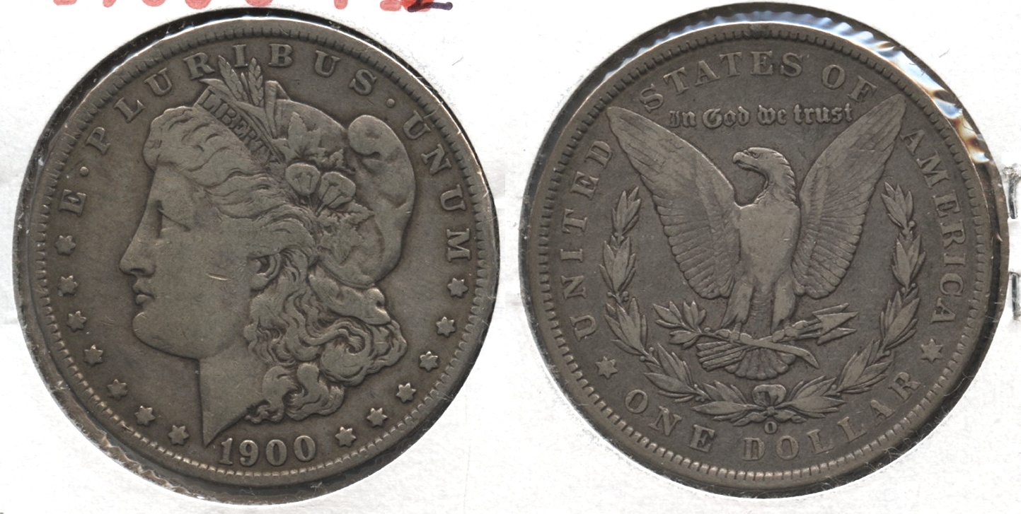 1900-O Morgan Silver Dollar Fine-12 #s