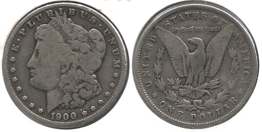 1900-O Morgan Silver Dollar Good-4 #b