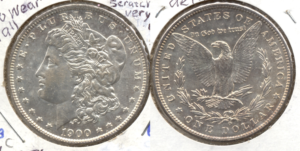 1900-O Morgan Silver Dollar MS-63 c