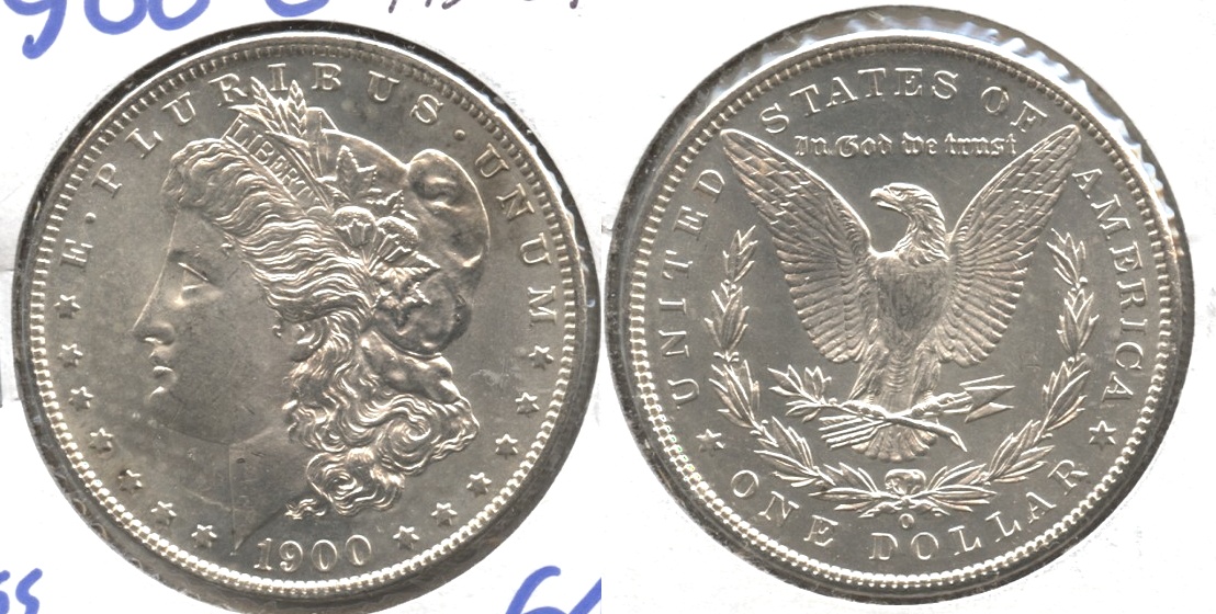 1900-O Morgan Silver Dollar MS-64 #a