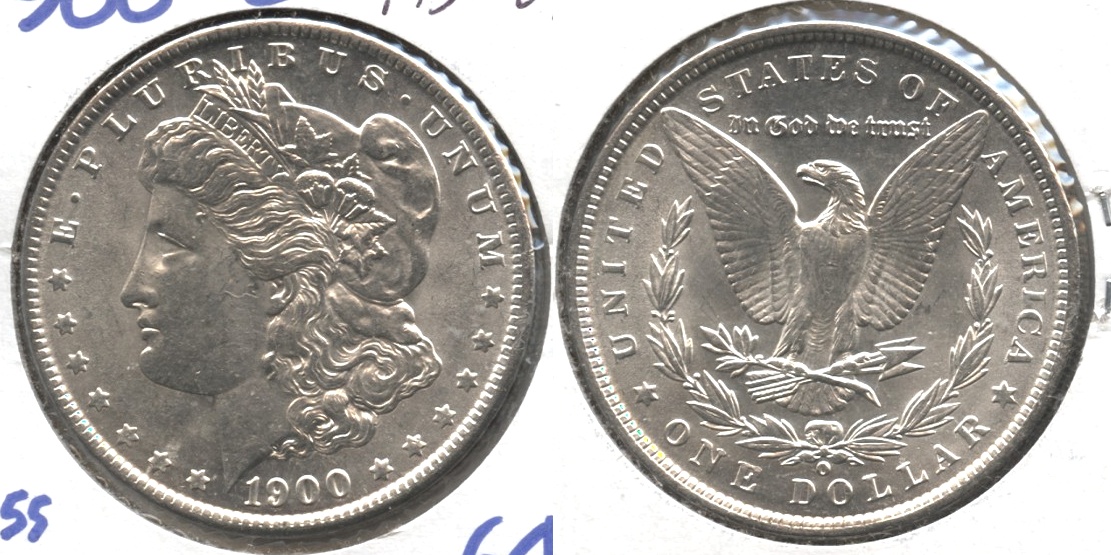 1900-O Morgan Silver Dollar MS-64 #b